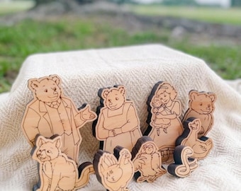 Little Bear Family and Friends Toy Figures