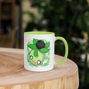 Shiny smoliv mug | hand drawn illustration