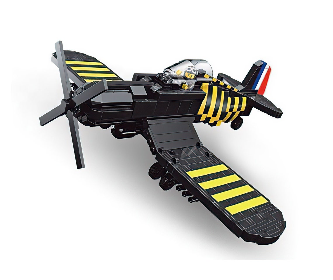 Classic Fighter Aeroplane Building Blocks / Bricks Etsy