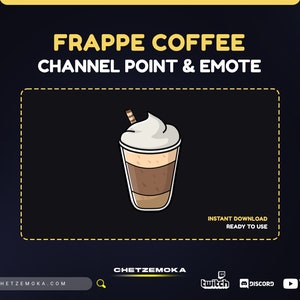 Emotka Frappe - Punkt kanału - Emotka Twitch | Punkty kanału Twitch - Twitch - Discord - YouTube