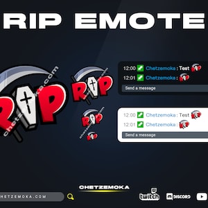 Devil RIP Twitch Emote - Twitch / Youtube / Discord | Instant Delivery | Static