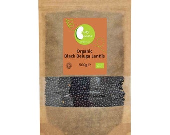 Organic Black Beluga Lentils