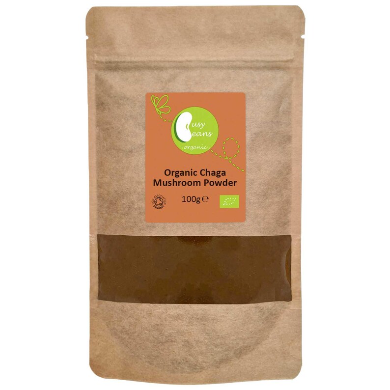 Organic Chaga Mushroom Powder - Etsy