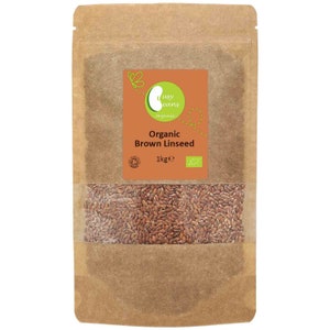 Organic Brown Linseed (Flaxseed)