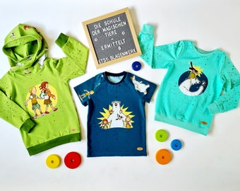 Hoodie, Pullover, T-Shirt "Die Schule der magischen Tiere-Ermittelt" (Wunschfarbe bitte im Kommentarfeld nennen)