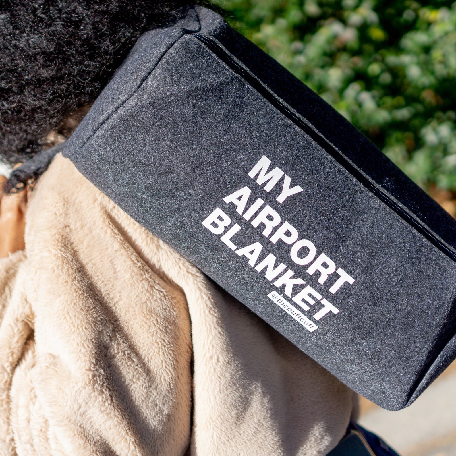 MY AIRPORT BLANKET With Travel Case by Puffcuff Travel Etsy