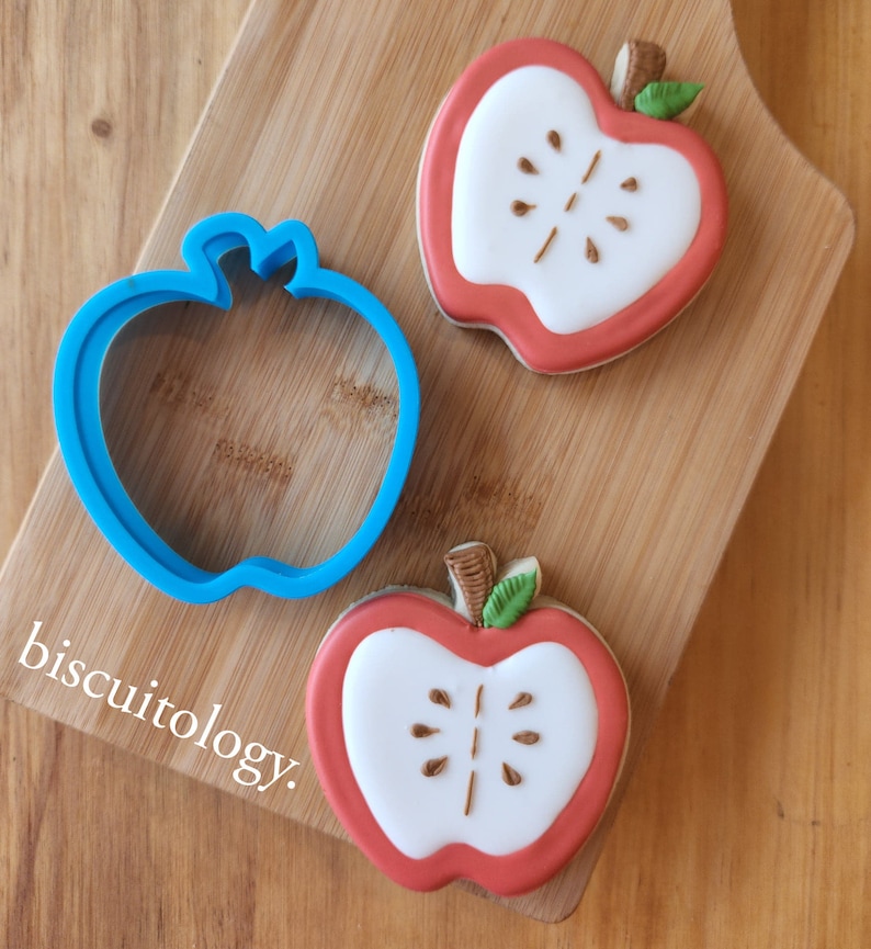 Apple Slice Fall Cookie Cutter Etsy
