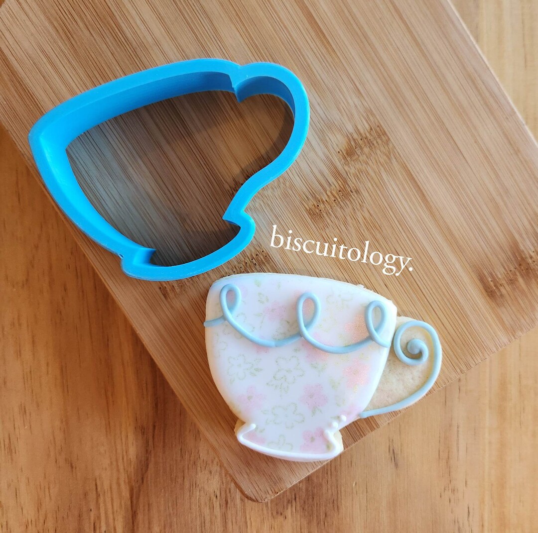 Alice in Wonderland Tea Cup Cookie Cutter Etsy