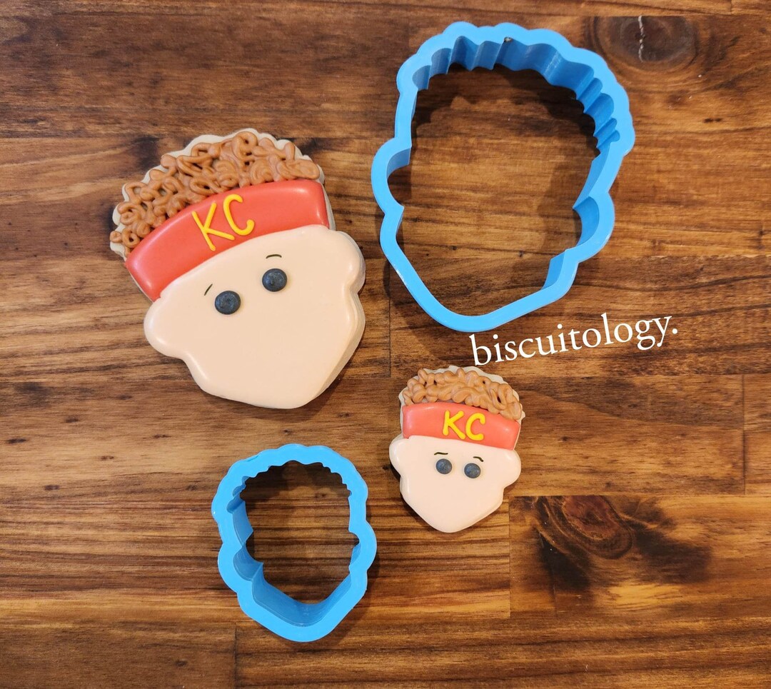 Mahomes Head Cookie Cutter Etsy