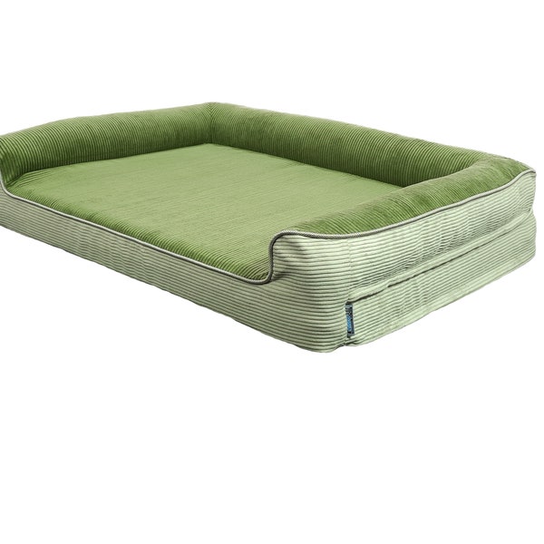 Premium Quality Removable and washable Sofa Bolster orthopedic dog bed