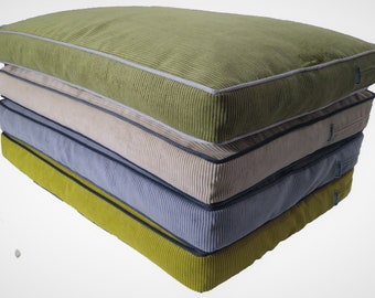 Premium quality Removable and washable almond green color   custom size orthopedic dog bed and  covers
