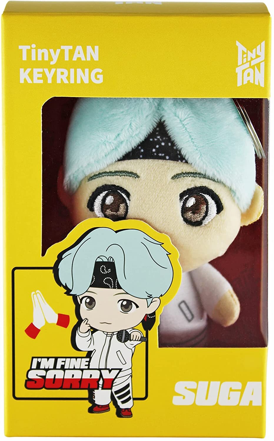 tinytan plush keyring