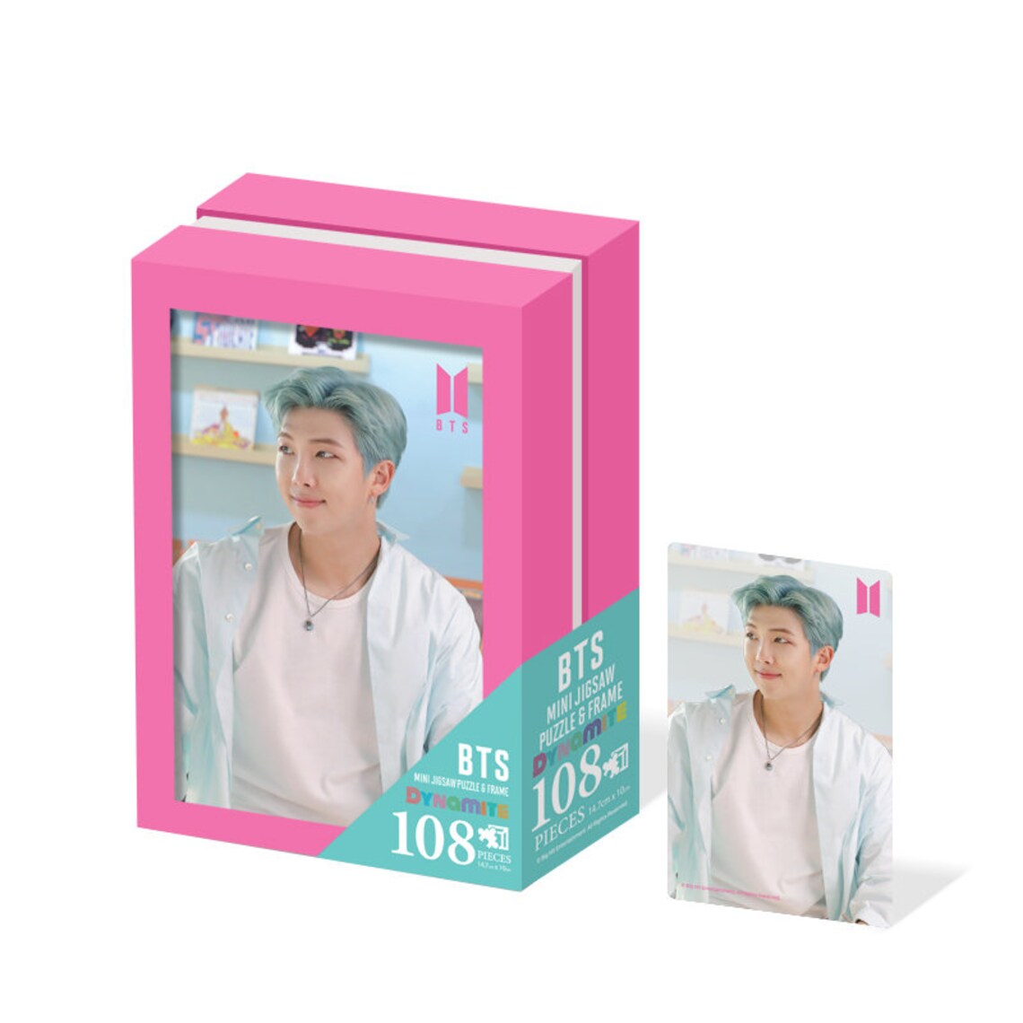 BTS Dynamite Jigsaw Puzzle 108pcs Box Frame 1 Photo Card