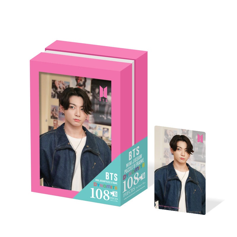 BTS Dynamite Jigsaw Puzzle 108pcs Box Frame 1 Photo Card