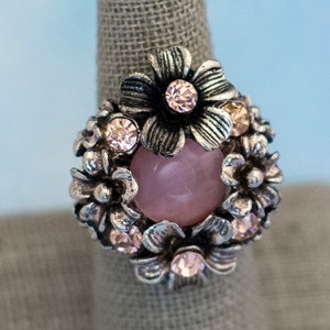 Vintage Adjustable Floral Ring | Adjustable Ring | J18