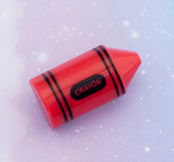 Vintage Red Crayon Brooch | Avon | J24 - image 1