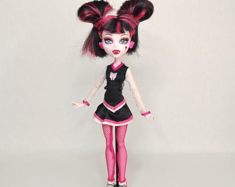 Muñeca aterradora Monster High Draculaura | Equipo Monster High Ir | Muñecas Monster High raras | Leer