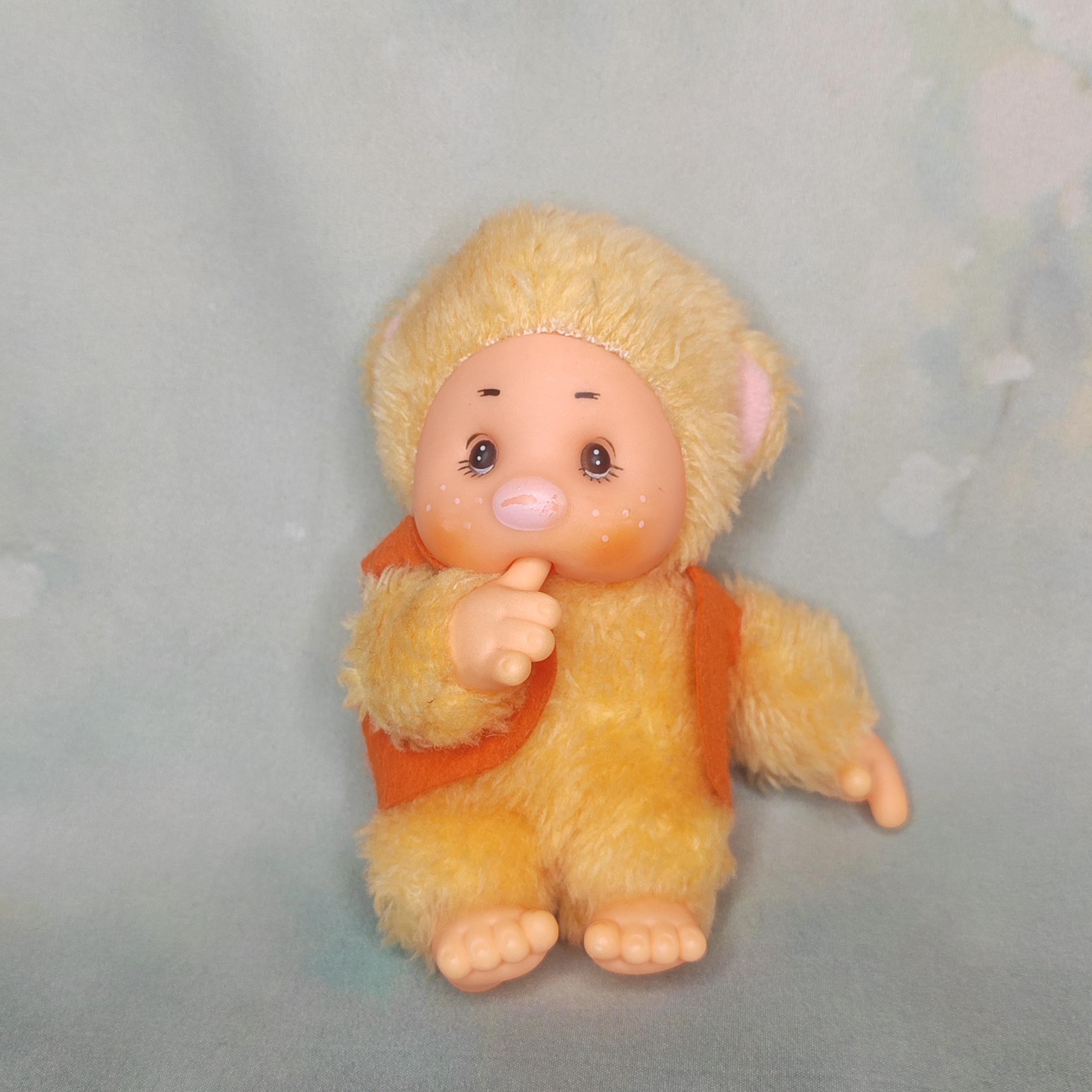 Monchichi Monkey Keychain - Etsy