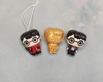 Kinder Joy Harry Potter Golden Quidditch Mini Funko 2024 | Rare