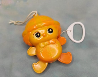 Vintage Sankyo Japan Musical Nursery Pull String Music Box Toy