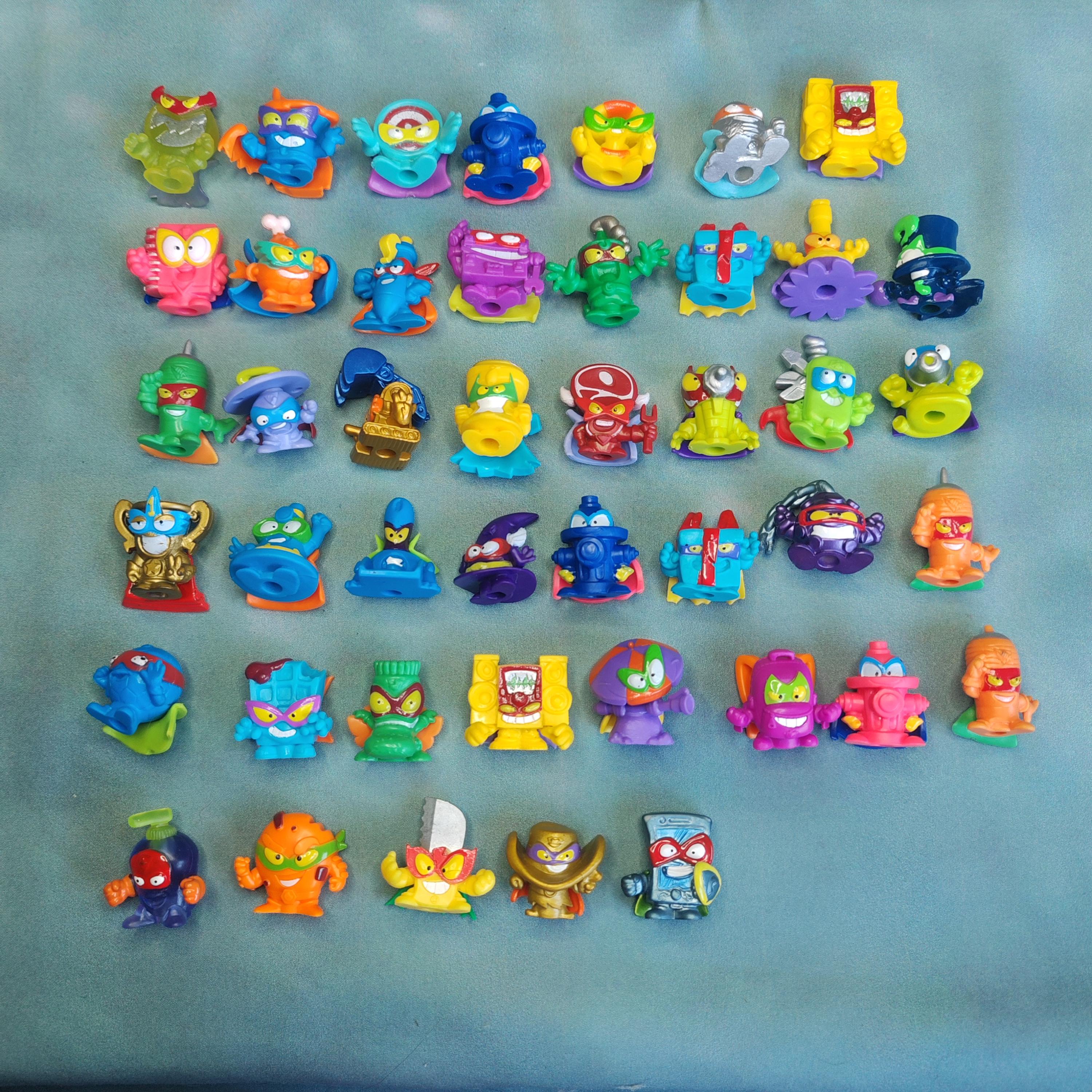 Set of 44 Super Zings Figures | Mixed Series | Collectible Super