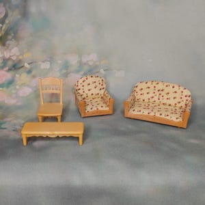 Set Sylvanian Families Poppenmeubels | Calico Strooiwagens | Epoch-meubilair