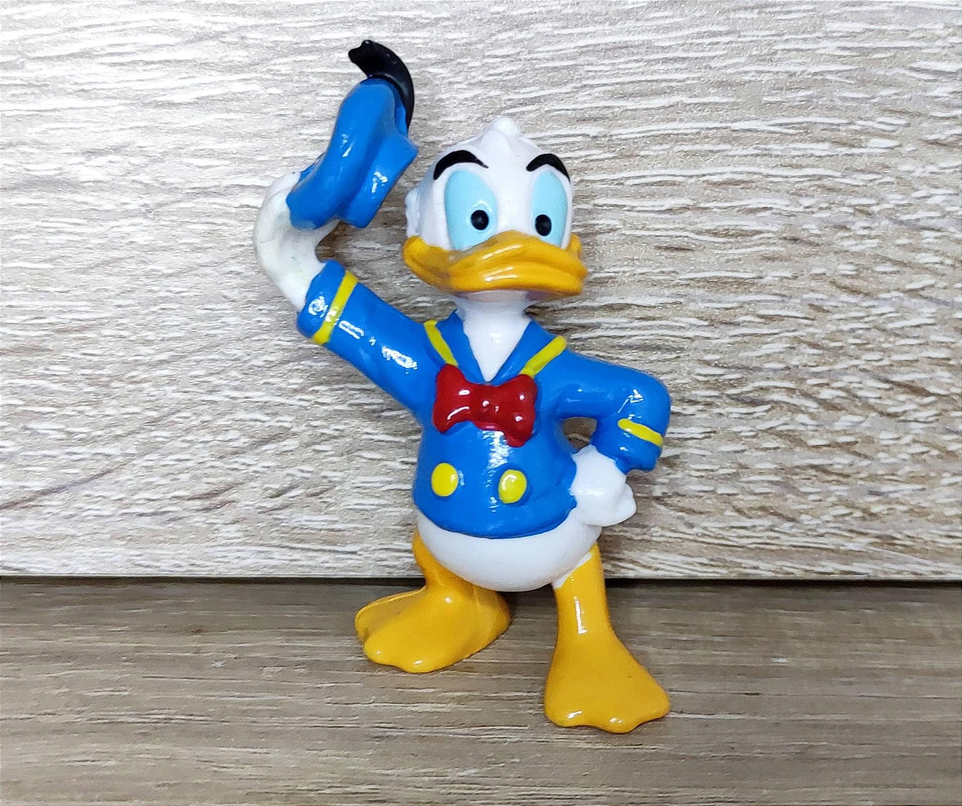 ビンテージ 希少 ドナルド デイジー フィギア Vintage Rare PVC figure Disney Donald Duck Bully W. Germany