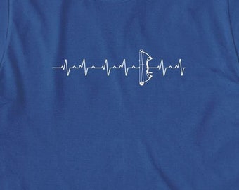 Camisa de tiro con arco, regalo de Navidad, regalo de cumpleaños, Día del Padre, regalo de tiro con arco, regalo para arqueros, objetivo de tiro con arco, caza con arco - ID: 826