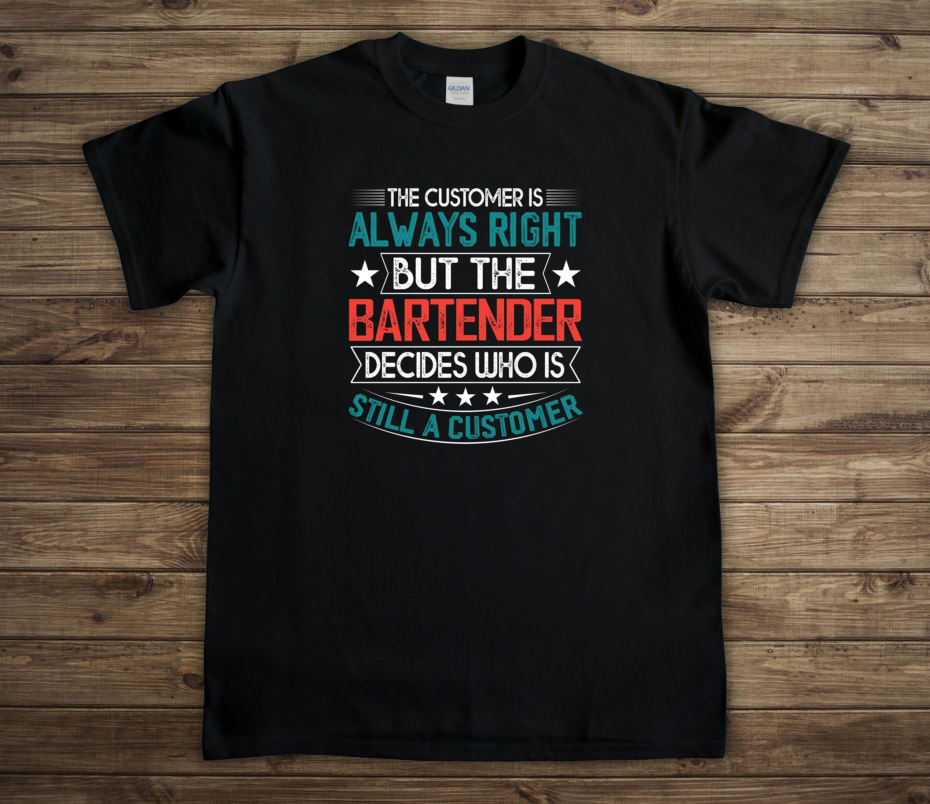 Bartender Editable Vector T-shirt Designs Bundle In Ai Svg Png Files - Foto 8
