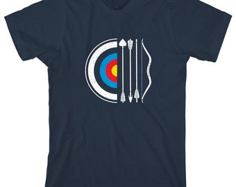 Camisa de tiro con arco, regalo de Navidad, regalo de cumpleaños, día del padre, regalo de tiro con arco, regalo para arqueros, arco y flecha, práctica de tiro - ID: 825