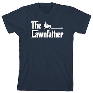The Lawnfather Shirt Lawn Riding Mower Yard Work Christmas - Etsy