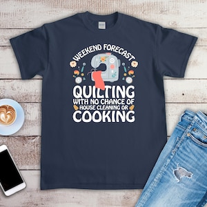 Funny Quilting Art for Quilter Sewer Women Moms PIECEMAKER T-Shirt