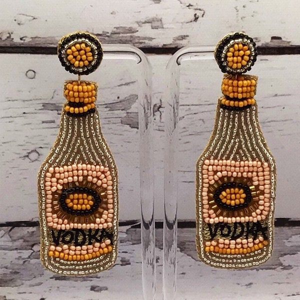 Vodka Earrings Etsy