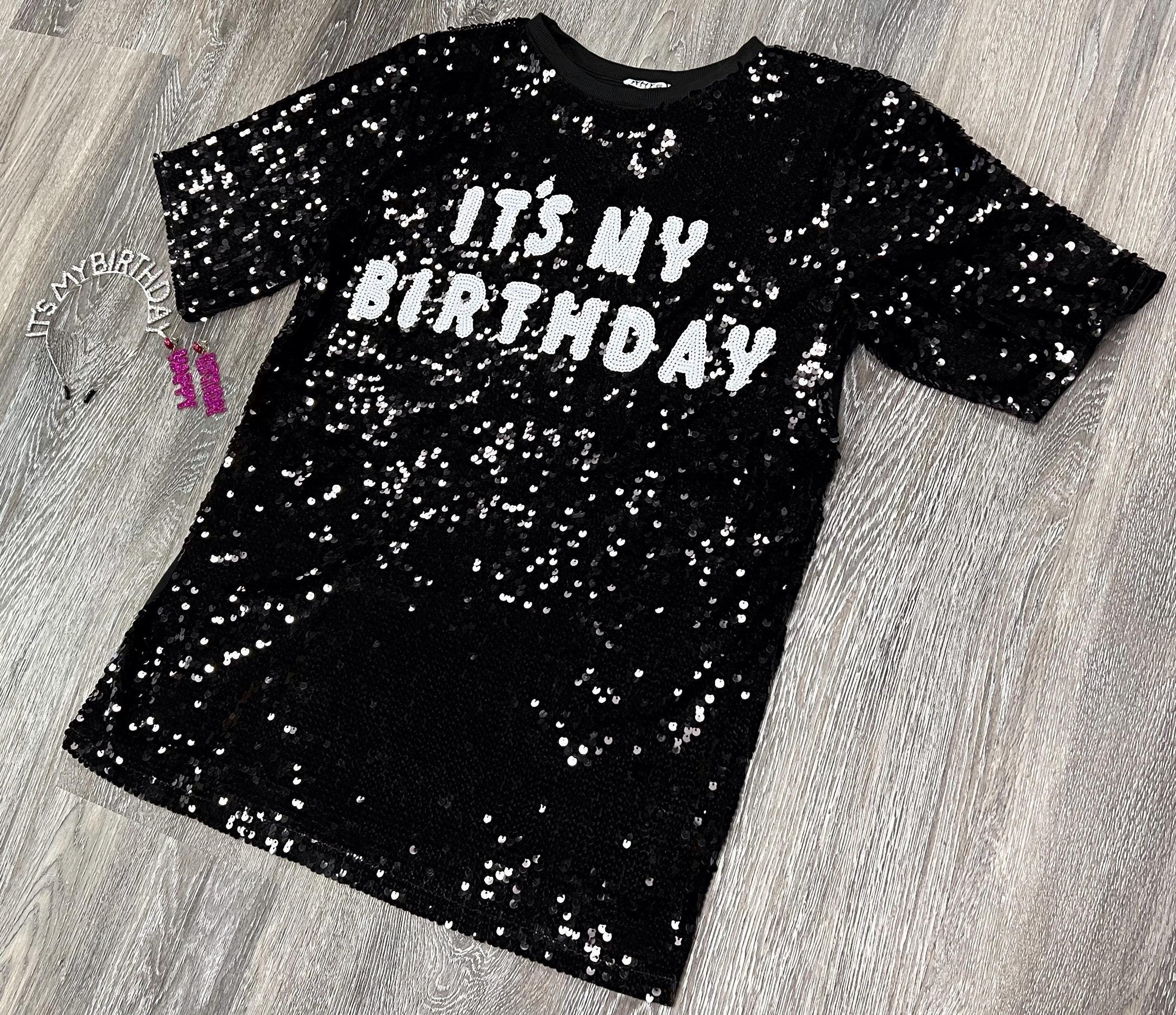 Birthday Shirt Dress | It's My Birthday | Birthday Queen Tee | Women Birthday Outfit