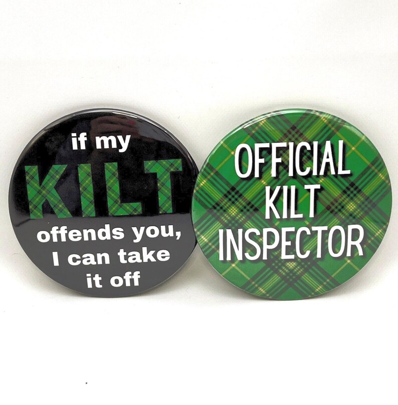St Patricks Day Buttons | Kiss Me Im Irish | Shamrocks & Clover Design Pin | Bad and Boozy Lucky in Love Gifts image 6