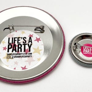 21 Birthday Button | I Gave Birth 21 Years Ago | 21st Birthday Gifts | Sarcastic Mom Birthday Accessory image 9