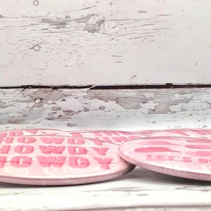 Cowgirl Bachelorette Buttons | Last Rodeo Disco Cowgirl Pins | Nashville Bach Bachelorette Outfit Accessories image 7