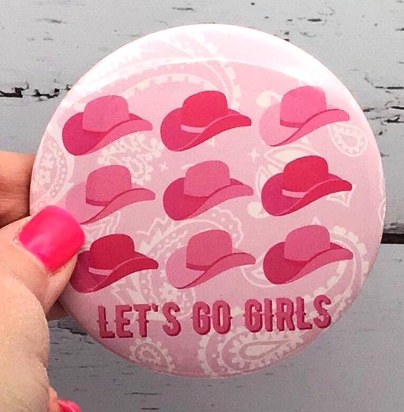 Cowgirl Bachelorette Buttons | Last Rodeo Disco Cowgirl Pins | Nashville Bach Bachelorette Outfit Accessories image 6
