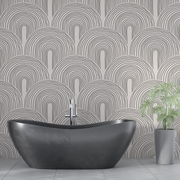 Peel and Stick Wallpaper Minimalist - Etsy