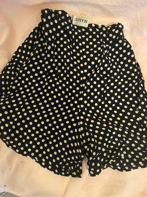 Polka dot skort - image 1