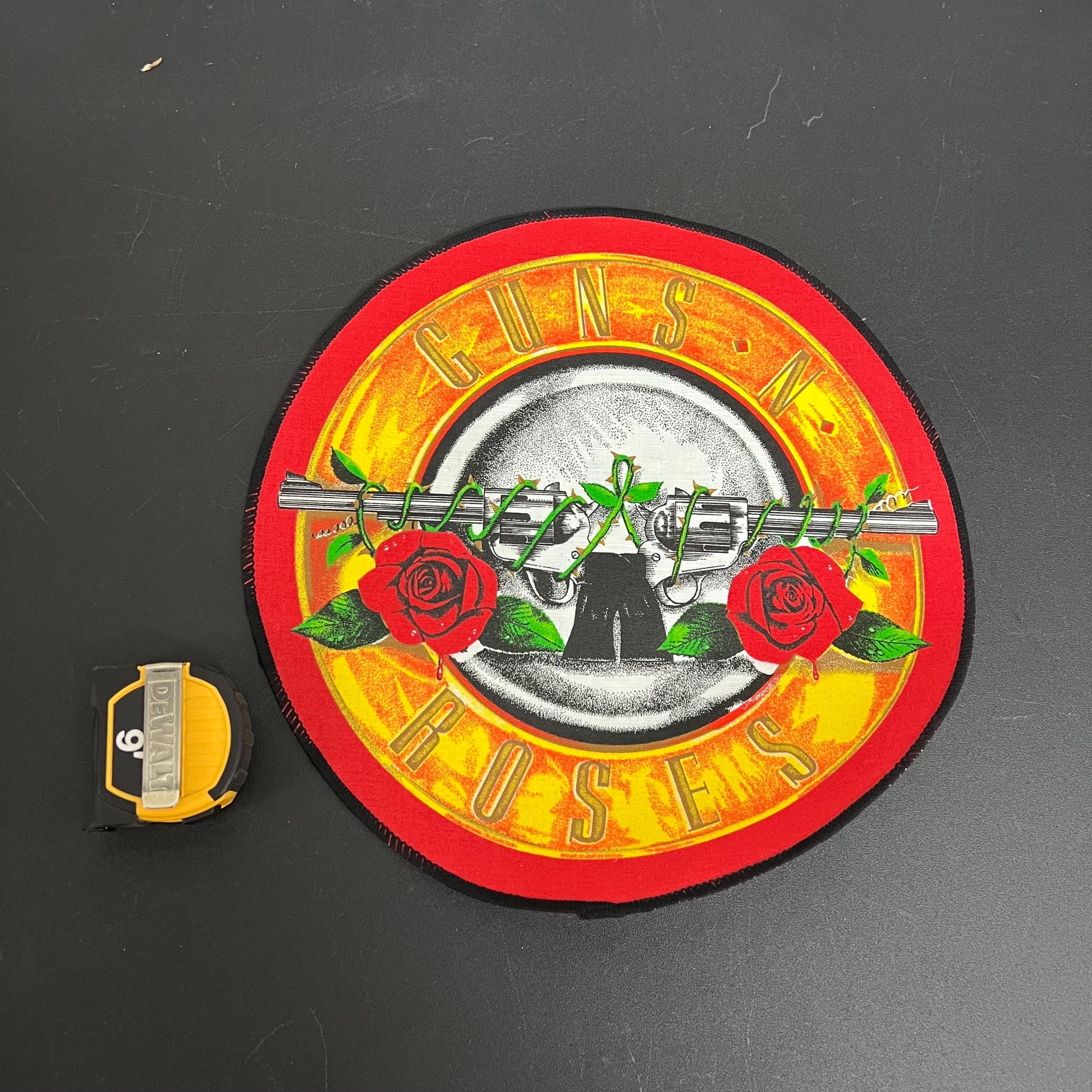 Vintage Guns N' Roses Back Patch for Jacket NOS From the 80s Band