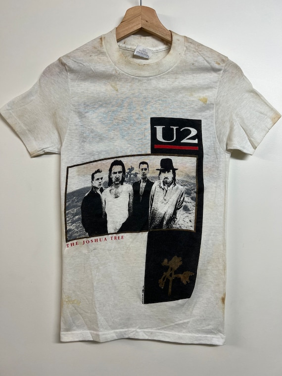 Vintage 1987 U2 The Joshua Tree album promo t shir