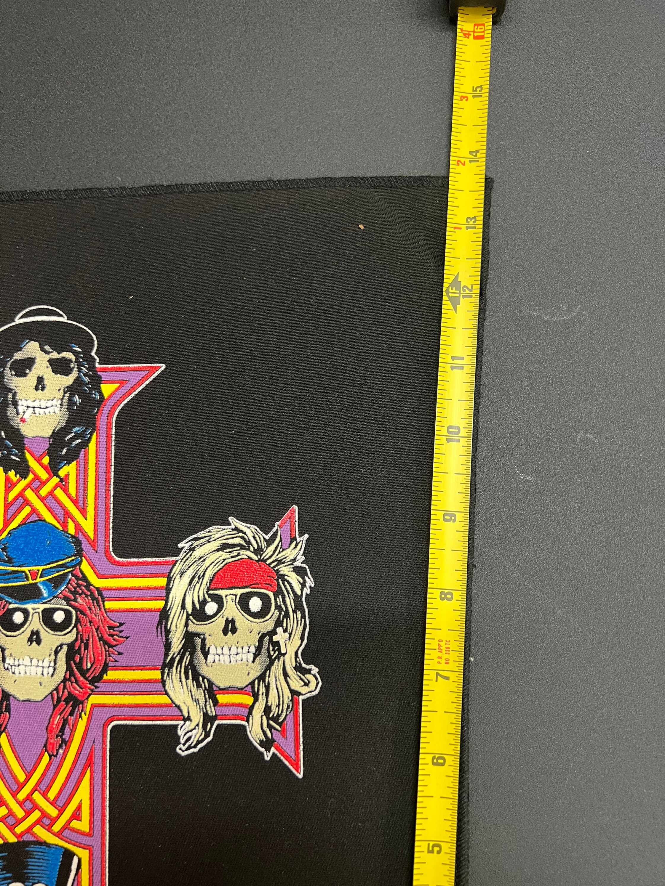 1987 Guns N Roses Back Original Licensed Back Patch Denim Jacket 