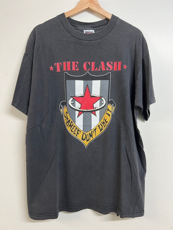 Vintage 90's The Clash London Calling Photo T-shirt R… - Gem