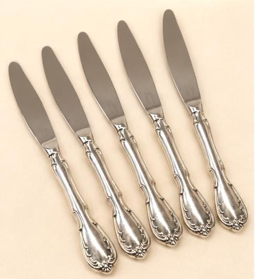 Vintage English Butter Knives - Etsy