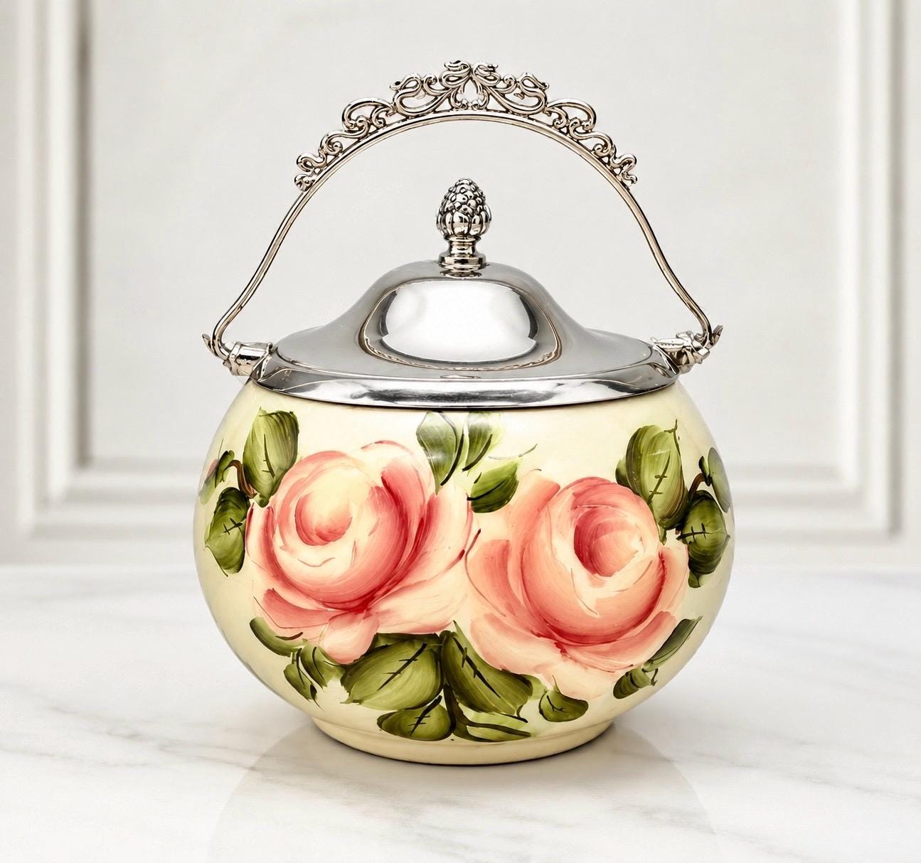 Vintage Cookie Jar 1900 - Etsy