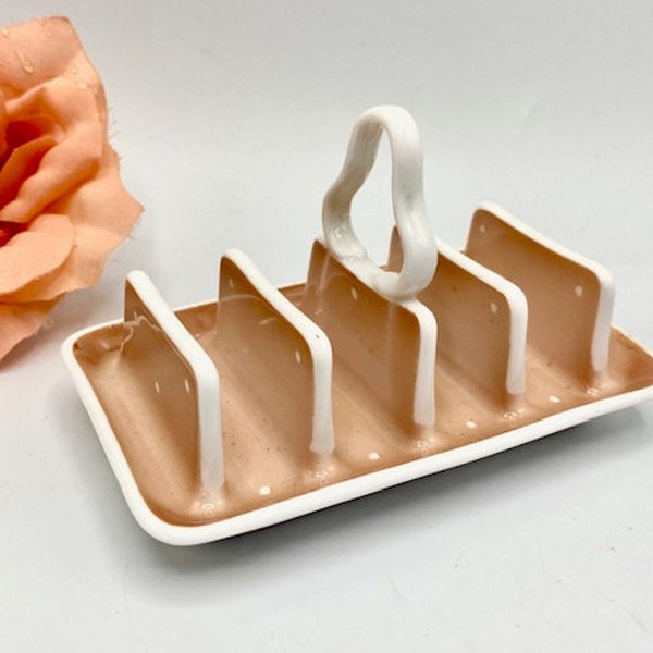 Vintage 1950s Toast Rack Made by Susie Cooper Mid Century Bone China  Elegant Tableware  Staffordshire England