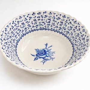 Johnson Brothers Rose Bouquet Blue - Etsy Canada