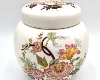 1940s Sadler Tea Jar / Ginger Jar Vintage Made in England