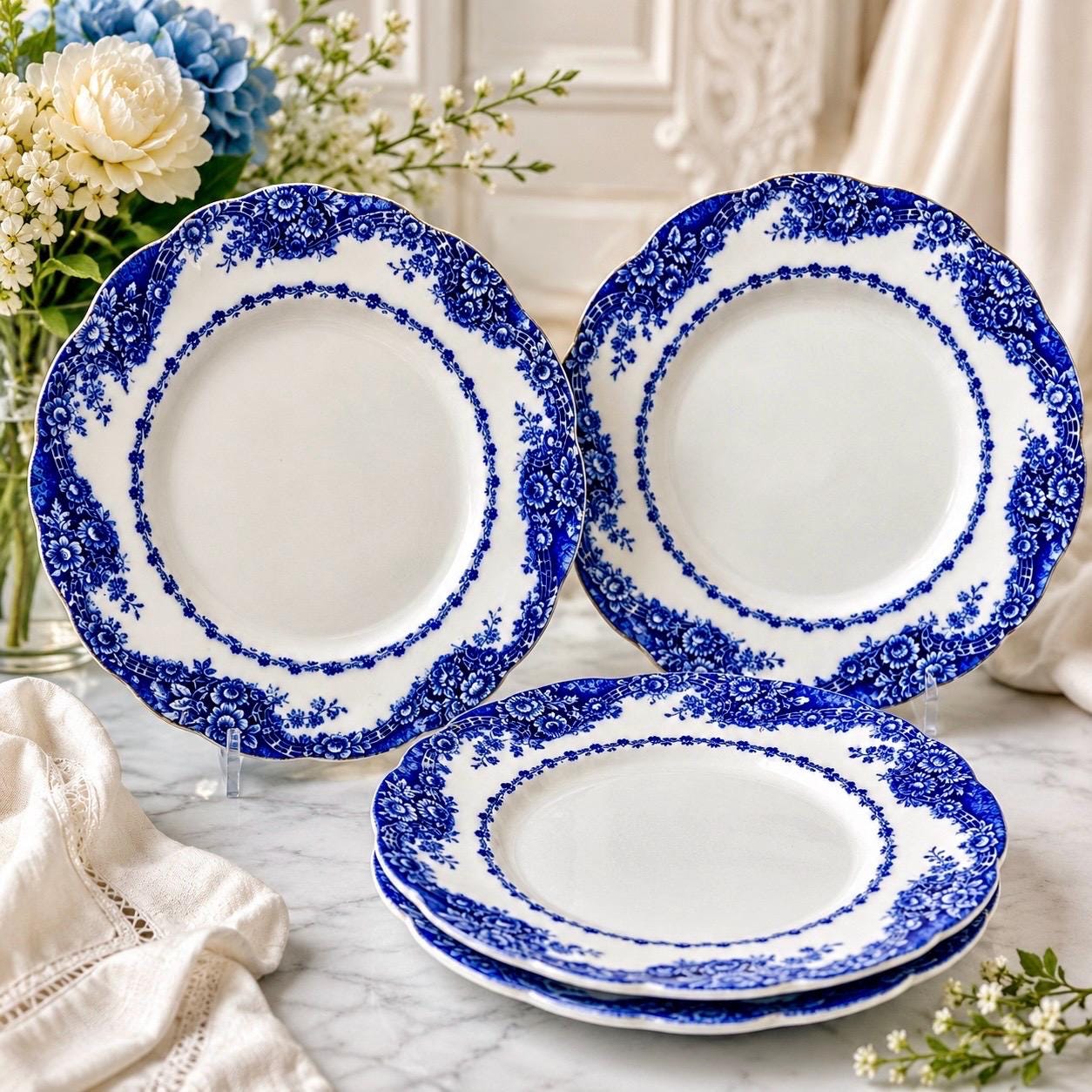 Antique George Jones and Sons - Etsy